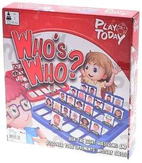 WEBHIDDENBRAND Namizna igra "Kdo je kdo?" 25x25 cm