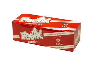 Kondomi FeelX - jagoda (144 kosov)