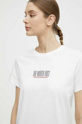 Bombažna kratka majica The North Face ženska