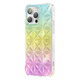 slomart kingxbar miya serija iphone 14 pro max case back cover rainbow back case