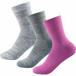 Devold Daily Merino Medium Sock 3 Pack Woman Anemone Mix 36-40 Nogavice