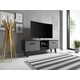 Furnitura TV omarica NORD črna + grafit skandinavski dizajn, 140 cm