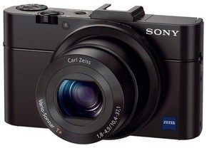 Sony Cyber-shot DSC-RX100 III 20.1Mpx črni digitalni fotoaparat