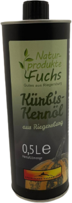 Naturprodukte Fuchs Bučno olje ZGO v pločevinki - 0