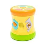 Dvostranski dinamični boben Baby Mix rumen