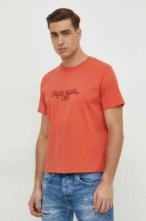 Bombažna kratka majica Pepe Jeans Chris moška