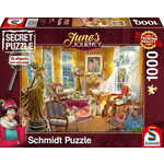 Schmidt Secret puzzle June's Journey: Salon posestva orhidej 1000 kosov