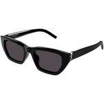 Saint Laurent SLM127/F 001 ONE SIZE (53) Črna/Siva