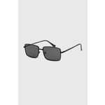 Sončna očala - črna. Sončna očala iz kolekcije Jeepers Peepers. Model z gladkimi lečami in okvirji iz metala. Imajo UV 400 filter.