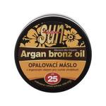 Vivaco Sun Argan Bronz Oil Tanning Butter SPF25 vodoodporno maslo za zaščito pred soncem z arganovim oljem za hitro porjavelost 200 ml