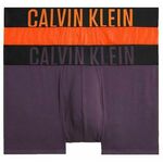 Boksarice Calvin Klein Underwear 2-pack moški, črna barva - oranžna. Boksarice iz kolekcije Calvin Klein Underwear. Model izdelan iz elastične pletenine. V kompletu sta dva para.