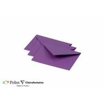 WEBHIDDENBRAND Barvna ovojnica Clairefontaine 75 x 100 mm, lila, 20 kosov, vijolična, 75 x 100 mm