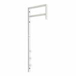 Bel kovinski stenski obešalnik Trento – House Nordic