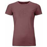Ortovox 120 Tec Lafatscher Topo T-Shirt W Mountain Rose S Majica na prostem