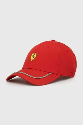 Kapa s šiltom Puma Ferrari rdeča barva