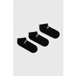 Nogavice Converse 3-pack črna barva, E1268B - črna. Nogavice iz kolekcije Converse. Model izdelan iz enobarvnega materiala. V kompletu so trije pari.