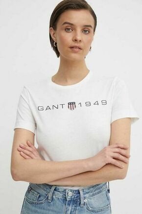 Bombažna kratka majica Gant ženski