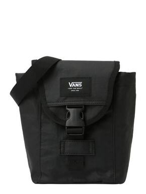 Torbica za okoli pasu Vans črna barva - črna. Majhna torbica za okoli pasu iz kolekcije Vans. Model na zapenjanje