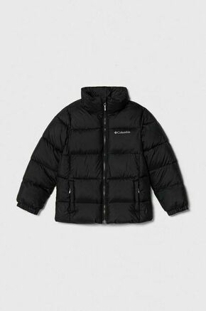 Otroška jakna Columbia U Puffect Jacket črna barva - črna. Otroška jakna iz kolekcije Columbia. Podložen model