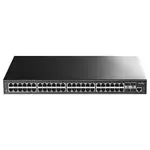 Cudy GS5048S4 Managed L3 mrežni stikalo, Gigabit Ethernet, črno