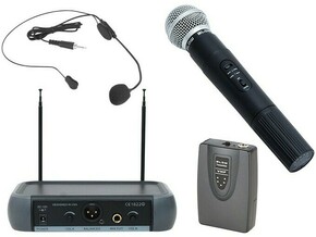 BLOW brezžični profesionalni komplet ročni + naglavni mikrofon