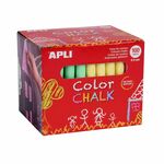 APLI KIDS krede različne barve okrogle 100 kos API14575