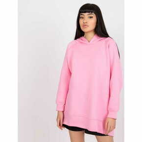 Ex moda Ženska majica s kapuco CANBERRA roza EM-BL-707.94_382951 L-XL