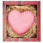 Bohemia Gifts &amp; Cosmetics Handmade Heart ročno izdelano milo z glicerinom 90 g