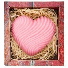 Bohemia Gifts &amp; Cosmetics Handmade Heart ročno izdelano milo z glicerinom 90 g