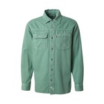 Jeans srajca Levi's moška, zelena barva - zelena. Srajca iz kolekcije Levi's, izdelana iz jeansa. Model iz zračne bombažne tkanine.