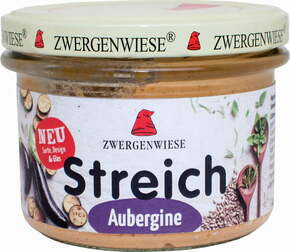 Zwergenwiese Bio namaz z jajčevci Aubergine Streich - 180 g