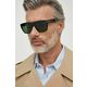 Sončna očala Tom Ford moška, črna barva, FT1077_5501N - črna. Sončna očala iz kolekcije Tom Ford. Model z enobarvnimi stekli in okvirji iz plastike. Ima filter UV 400.