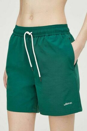 Kopalne kratke hlače Mercer Amsterdam zelena barva - zelena. Kopalne kratke hlače iz kolekcije Mercer Amsterdam