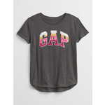 Gap Otroške Majica Logo flip graphic S