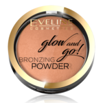 Eveline Cosmetics Glow &amp; Go bronz puder odtenek 01 8,5 g