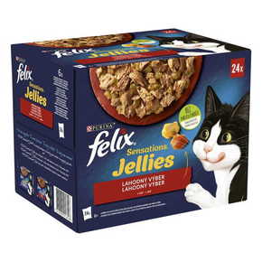 Felix hrana za mačke Sensations Jellies govedina s paradižnikom