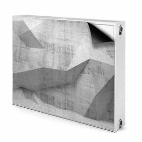 Tulup.si Pokrov radiatorja Abstrakcijski beton 110x60 cm