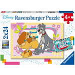 Ravensburger 050871 Sestavljanka Disney pravljice, 2x 24 delov
