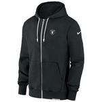Las Vegas Raiders Nike Dri-FIT 2023 Sideline Player jopica s kapuco, velikost XL