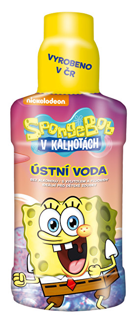 VITALCARE CZ Izpiranje ust za otroke SpongeBob 250 ml