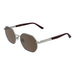 Calvin Klein CK25110S 045 ONE SIZE (53) Srebrna/Rjava