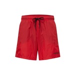 Kratke hlače za kopanje HUGO rdeča barva - rdeča. Kopalne kratke hlače iz kolekcije HUGO. Model izdelan iz enobarvnega materiala.