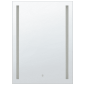 Beliani Pravokotno ogledalo LED 60 x 80 cm MARTINET