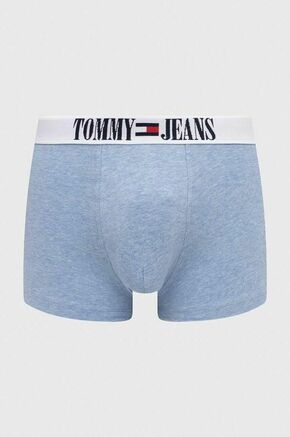 Boksarice Tommy Jeans moški - modra. Boksarice iz kolekcije Tommy Jeans. Model izdelan iz elastične pletenine.