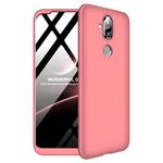 Zaščitni ovitek GKK 360 - Sprednji in zadnji pokrov celotnega mobilnega telefona za Nokia 8.1/X7 - Roza KP14107