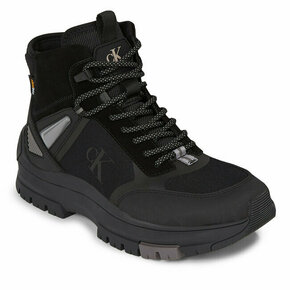 Pohodni čevlji Calvin Klein Jeans Hiking Lace Up Boot Cor YM0YM00762 Black/Stormfront 00T