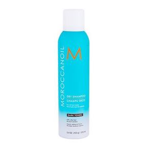 Moroccanoil Dry Shampoo Dark Tones suhi šampon za mastne lase za vse vrste las 205 ml za ženske
