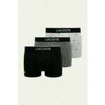 Funkcijsko boksarice Lacoste moške, črna barva - črna. Boksarice iz kolekcije Lacoste. Model izdelan iz elastične pletenine. V kompletu so trije pari.