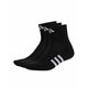 Set 3 parov unisex nizkih nogavic adidas Performance Cushioned Mid-Cut Socks 3 Pairs IC9519 Black/Black/Black