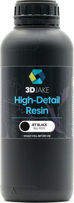 3DJAKE Resin 8K High-Detail črna - 1.000 g